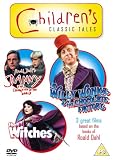 Roald Dahl Childrens Classic Tales - Danny The Champion of The World, The Witches and Willy Wonka and The Chocolate Factory [DVD]