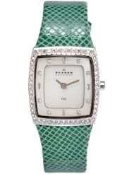 Skagen Womens 384XSSLGR Japan Quartz Movement Analog Watch
