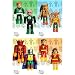 Third Party New : DC Minimates Series 5 Set of 4 Two Packs by DC Direct