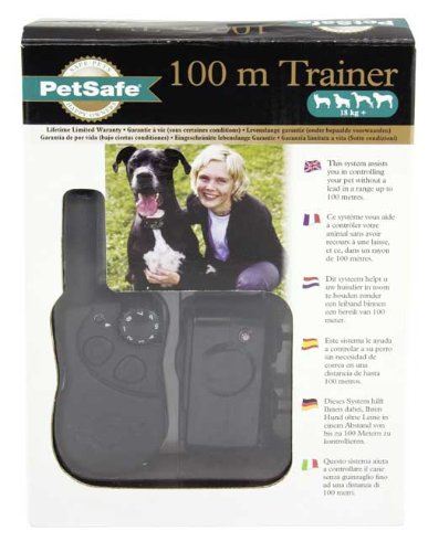 PetSafe Trainer PDT20 für große Hunde funkgesteuert, Reichweite 100m