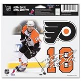 Philadelphia Flyers Official Logo 4"x6" Ultra Decal Window Cling