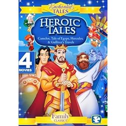 Heroic Tales (4 Disc Set) - Camelot, Gulliver's Travels, Tale of Egypt, Hercules