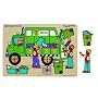 Small World Toys Puzzibilities Piece By Piece Learning L2 Recycling Truck