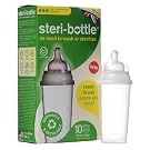 Steribottle Ready to Use Disposable Baby Bottles, 10 Count Steribottle Ready to Use Disposable Baby Bottles, 10 Count