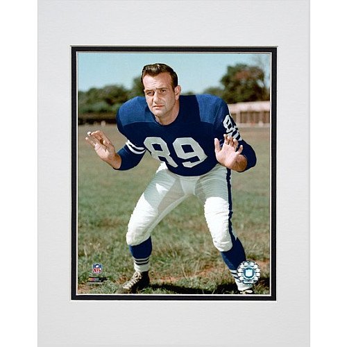 Photo File Baltimore Indianapollis Colts Gino Marchetti Matted Photo