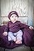 L'ovedbaby Unisex Baby Organic Cotton Kimono Bodysuit, Eggplant, 0-3 Months US