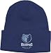 Memphis Grizzlies Navy Basic Logo Cuffed Knit Hat