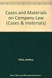 Cases and materials on company law