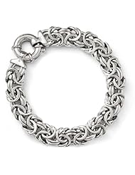 Leslies Sterling Silver Fancy Link Bracelet