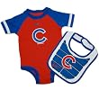 Newborn Chicago Cubs Team Creeper and Bib Set