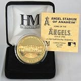 Los Angeles Angels Angel Stadium 24KT Gold Commemorative Coin