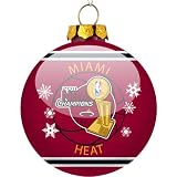 Forever Collectibles Miami Heat 2011 NBA Finals Champions Glass Ornament