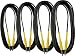 Musician's Gear Instrument Cable 20 Feet 4-Pack