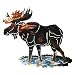 Next Innovations WA3DMOOSE Moose Refraxions 3D Wall Art