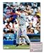 Edgar Martinez Seattle Mariners MLB Hand Signed 16x20 Photograph Away Jersey Stance