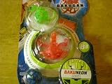 Bakugan Bakuneon Starter Pack (Translucent Green Myriad Hades, Translucent Red Ultra Dragonoid, Translucent Blue Mystery Ball)