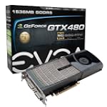 (Click to see discounted price) EVGA GeForce GTX480 Superclocked 1536 MB DDR5 PCI-Express 2.0 Graphics Card 015-P3-1482-AR $579.99