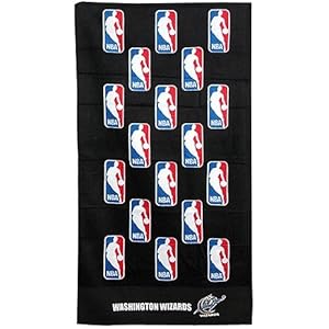 NBA McArthur Washington Wizards Black NBA Bench Towel