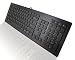 Ultra Slim Design BTC 6311U USB Chiclet-style Keyboard -Polished Finish -Black