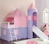 Castle Style Bunks Twin Loft Bed by Coaster