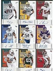 Collectibles: 2012 Panini Contenders Rc Rookie Card Auto Autograph Lot 56 Different - Panini Certified - NFL Autographed Football Cards - Sports Memorabilia