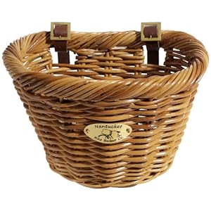 Nantucket Cisco D-Shaped Front Handlebar Bike Basket