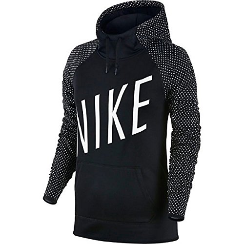 ナイキ アウター パーカ＆スウェット Nike Women's Therma All Time Graphic Hoo Black [並行輸入品]