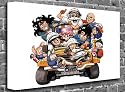 Dragon Ball Z Animated Comic Canvas Art Canvas Print Picture print Size: (36" x 24")
