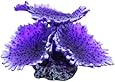 Vitality SH171S Faux Coral Aquarium Decorating Ornament, Purple