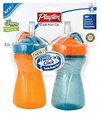 Playtex Playtex Baby Lil' Gripper Twist 'n Click 9 Ounce Straw Cup, 2ct