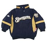 Milwaukee Brewers Infant Therma Base Premier Jacket by Majestic Athletic