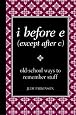 i before e (except after c)