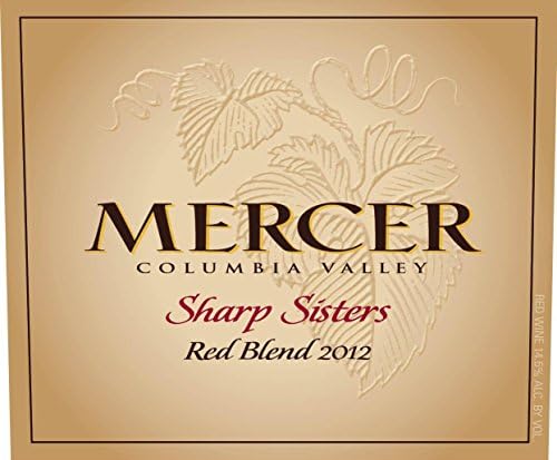 2012 Mercer Estates "Sharp Sisters" Columbia Valley Red Blend 750 mL