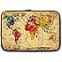 Vintage Retro Design World Map 15.4 15.6 Inch Laptop Sleeve Case Bags for Apple Macbook Pro, Lenovo, GW, Acer, ASUS, Dell, Hp, Sony, Toshiba (Two Sides)