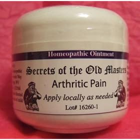 Homeopathic Arthritic Pain Cream (2 oz.)