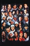 Rap Legends Color Music Poster Print, 24