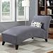 Handy Living 340CL-AAA82-084 Microfiber Chaise, Khaki