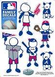 MLB Decal Family (5 X 7-Inch)