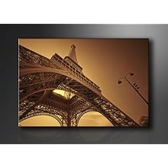 Bild auf Leinwand Eifel 120 x 80 cm Modell-Nr. XXL 5048 Bilder fertig gerahmt�auf echtem Holzrahmen. riesig. Ausf�hrung Kunstdruck als Wandbild auf Rahmen. G�nstiger als �lbild Gem�lde Poster Plakat mit Bilderrahmen.