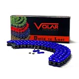 520 O-Ring O Ring Motorcycle Chain with 116 Links BLUE by Volar Motorsport
