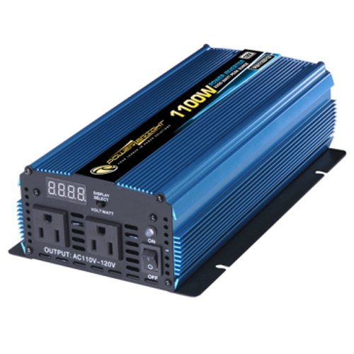 Power Bright PW1100-12 Power Inverter 1100 Watt 12 Volt DC To 110 Volt AC