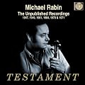 The unpublished recordings