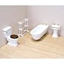 Melissa & Doug Deluxe Doll - House Bathroom Furniture