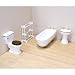 Melissa & Doug Deluxe Doll-House Bathroom Furniture