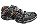 s.Oliver Schwarze Trekking Sandale Herrenschuhe Markenschuhe  Sandaletten Schuhe - schwarz