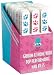 Top Performance Pet Nail Files - White w/Blue or Pink Paw Prints - Set of 6 Individually Wrapped Files