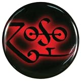 Led Zeppelin - Zoso Symbol Button