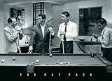 Rat Pack (Playing Pool) Music Poster Print - 24' X 36'