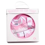 Majestic Athletic Los Angeles Dodgers Newborn Girl Pink 5-Piece Gift Set