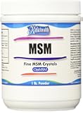 MSM Powder (OptiMSM) Fast Dissolving Fine Crystals (1 Pound Container) - This FAST Dissolving MSM is the ONLY Methylsulfonylmethane Made in the USA and the world's purest, quadruple-distilled MSM. Designed to dissolve quickly in cold or warm drinks. Amazing for Skin, Joint, Nail or Hair Health. FREE SHIPPING!